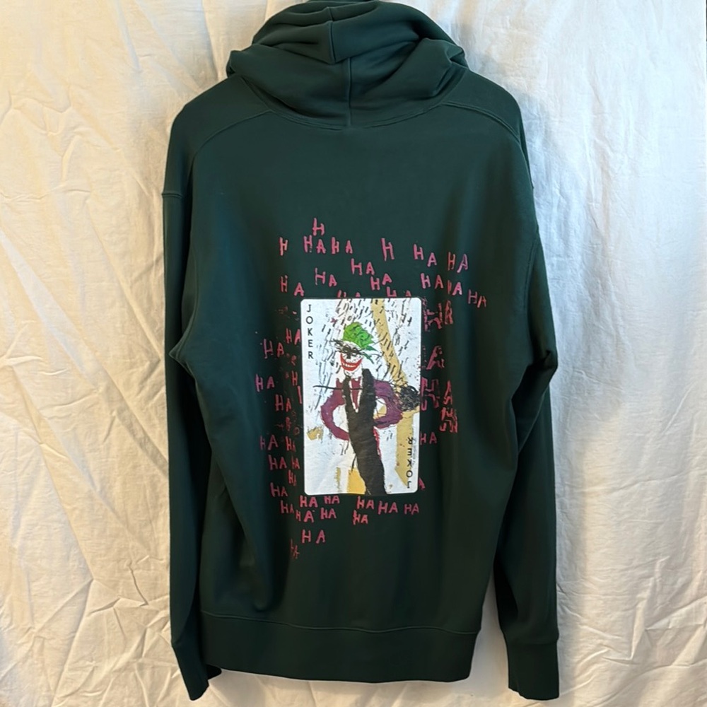 Uniqlo Dark Green Graphic Hoodie Basquiat/Warner Bros